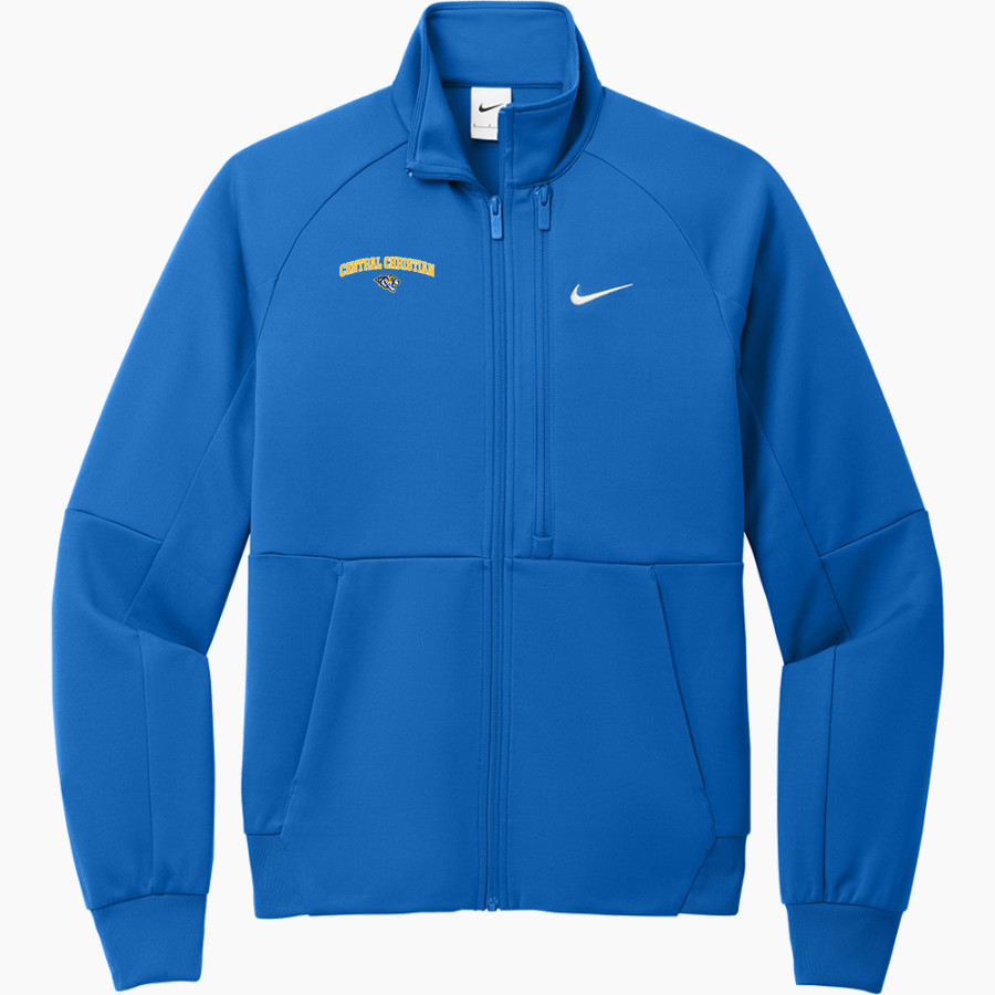 Central Christian Tigers Nike Men's Full-Zip Chest Swoosh Jacket
