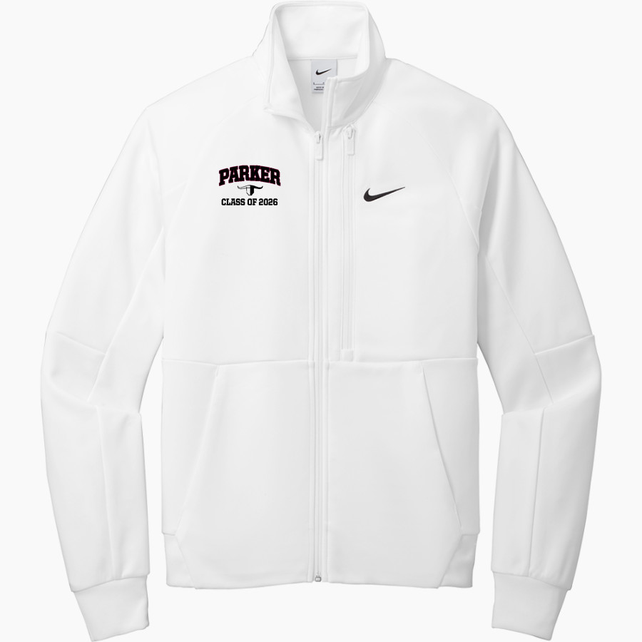 PARKER SCHOOL BULLS <span class="pdp-name-mascot">PARKER BULLS</span> Nike Men's Full-Zip Chest Swoosh Jacket