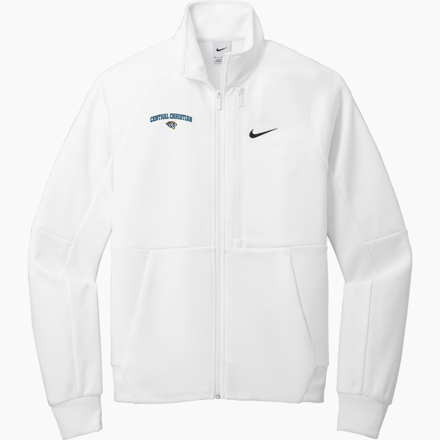 Central Christian Tigers Nike Men's Full-Zip Chest Swoosh Jacket