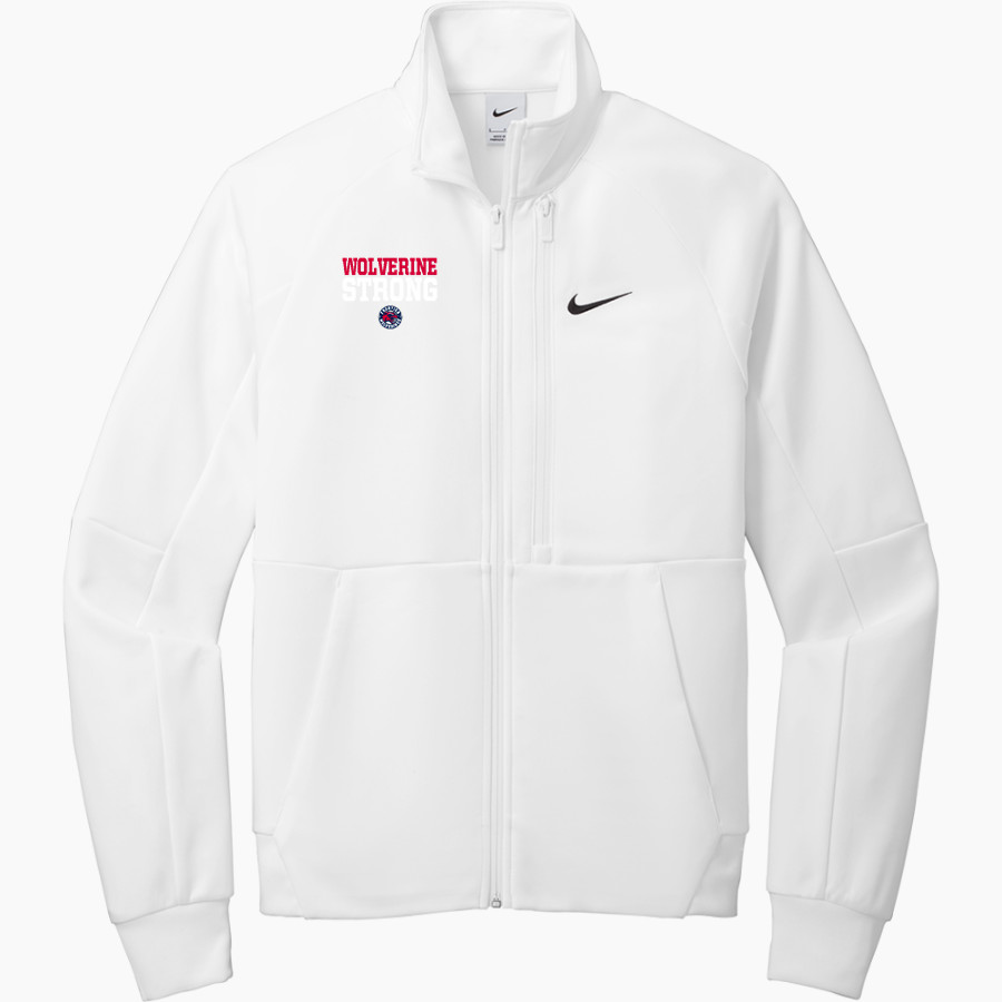 Frontier Academy Wolverines <span class="pdp-name-mascot">Frontier Academy Wolverines</span> Nike Men's Full-Zip Chest Swoosh Jacket