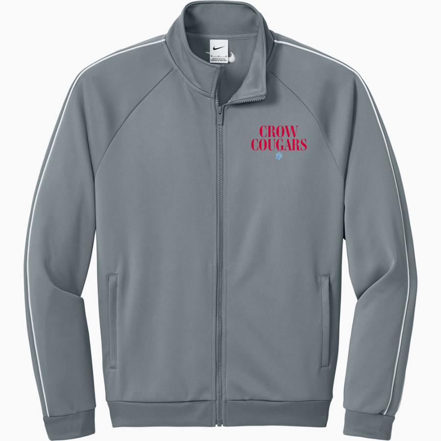 CROW HIGH SCHOOL Cougars Online Store <span class="pdp-name-mascot">CROW COUGARS</span> Nike Men's Track Jacket