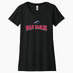 Camden War Eagles <span class="pdp-name-mascot">Camden Eagles</span> Next Level Apparel Women's Ideal Tee Front Thumbnail