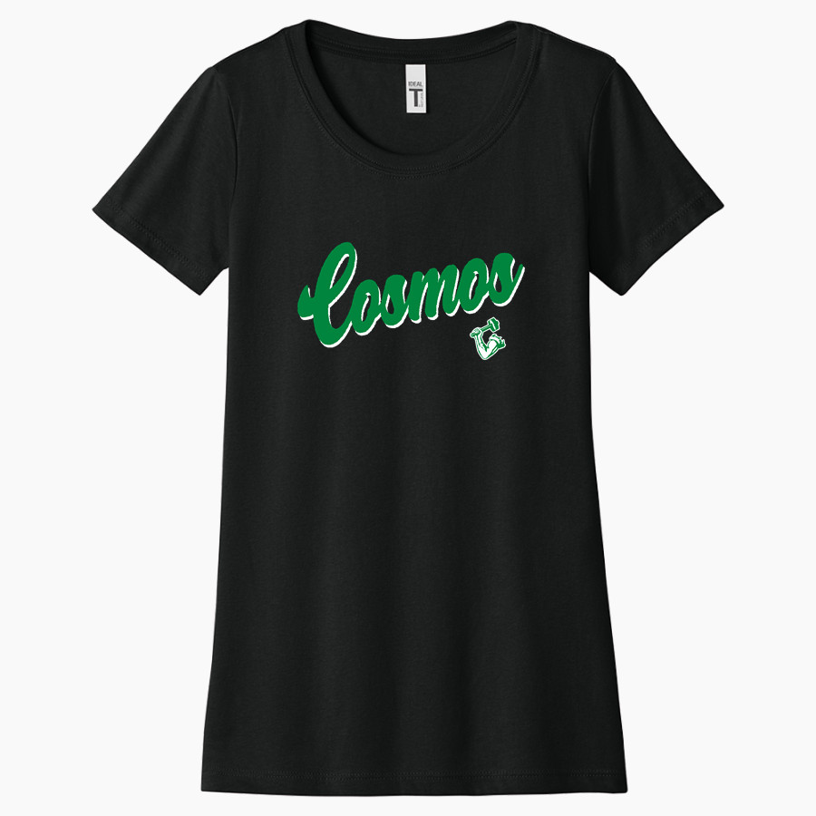 SPRINGFIELD HIGH SCHOOL COSMOS <span class="pdp-name-mascot">SPRINGFIELD COSMOS</span> Next Level Apparel Women's Ideal Tee