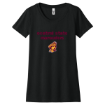 Central State University Marauders Athletics Store <span class="pdp-name-mascot">Central State Marauders</span> Next Level Apparel Women's Ideal Tee Front Thumbnail