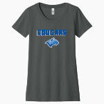 Calvary Cougars Online Store <span class="pdp-name-mascot">Calvary Cougars</span> Next Level Apparel Women's Ideal Tee Front Thumbnail