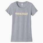 Toccoa Falls EAGLES <span class="pdp-name-mascot">TOCCOA FALLS COLLEGE EAGLES</span> Next Level Apparel Women's Ideal Tee Front Thumbnail