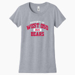 West Oso Bears <span class="pdp-name-mascot">West Oso Bears</span> Next Level Apparel Women's Ideal Tee Front Thumbnail