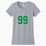 Seaford Vikings <span class="pdp-name-mascot">Seaford Vikings</span> Next Level Apparel Women's Ideal Tee Front Thumbnail