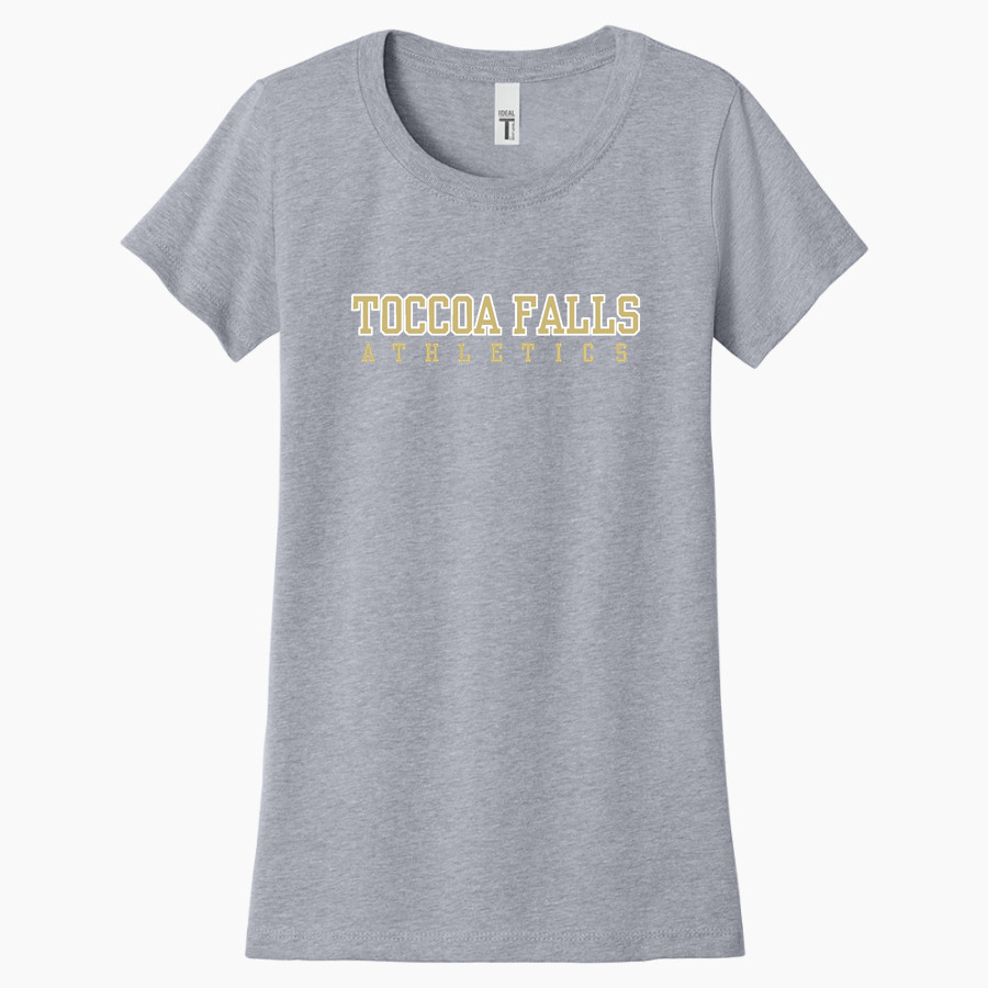 Toccoa Falls EAGLES <span class="pdp-name-mascot">TOCCOA FALLS COLLEGE EAGLES</span> Next Level Apparel Women's Ideal Tee