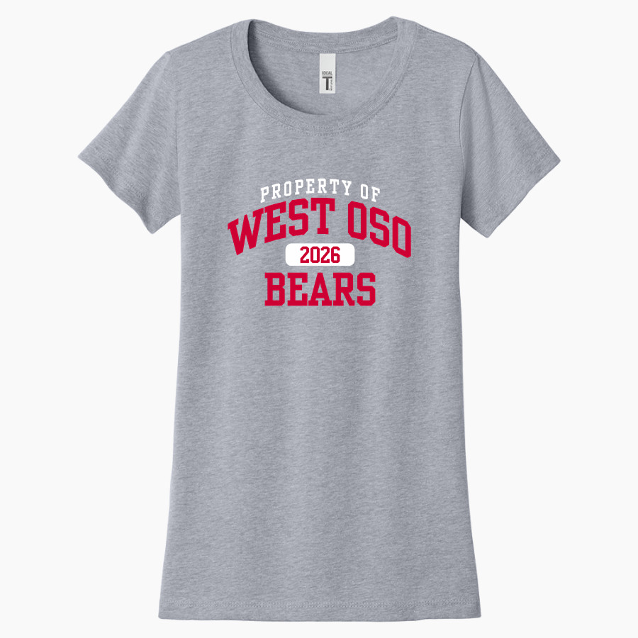 West Oso Bears <span class="pdp-name-mascot">West Oso Bears</span> Next Level Apparel Women's Ideal Tee