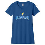 LEUZINGER HIGH SCHOOL OLYMPIANS <span class="pdp-name-mascot">LEUZINGER OLYMPIANS</span> Next Level Apparel Women's Ideal Tee Front Thumbnail