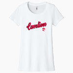 CARROLLTON HIGH SCHOOL CAVALIERS <span class="pdp-name-mascot">CARROLLTON CAVALIERS</span> Next Level Apparel Women's Ideal Tee Front Thumbnail