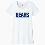 Smith Bears <span class="pdp-name-mascot">SMITH COLLEGE BEARS</span> Next Level Apparel Women's Ideal Tee Front Thumbnail