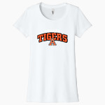 Armada Tigers official sideline store <span class="pdp-name-mascot">Armada Tigers</span> Next Level Apparel Women's Ideal Tee Front Thumbnail