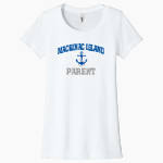 Mackinac Island Lakers <span class="pdp-name-mascot">Mackinac Island Lakers</span> Next Level Apparel Women's Ideal Tee Front Thumbnail
