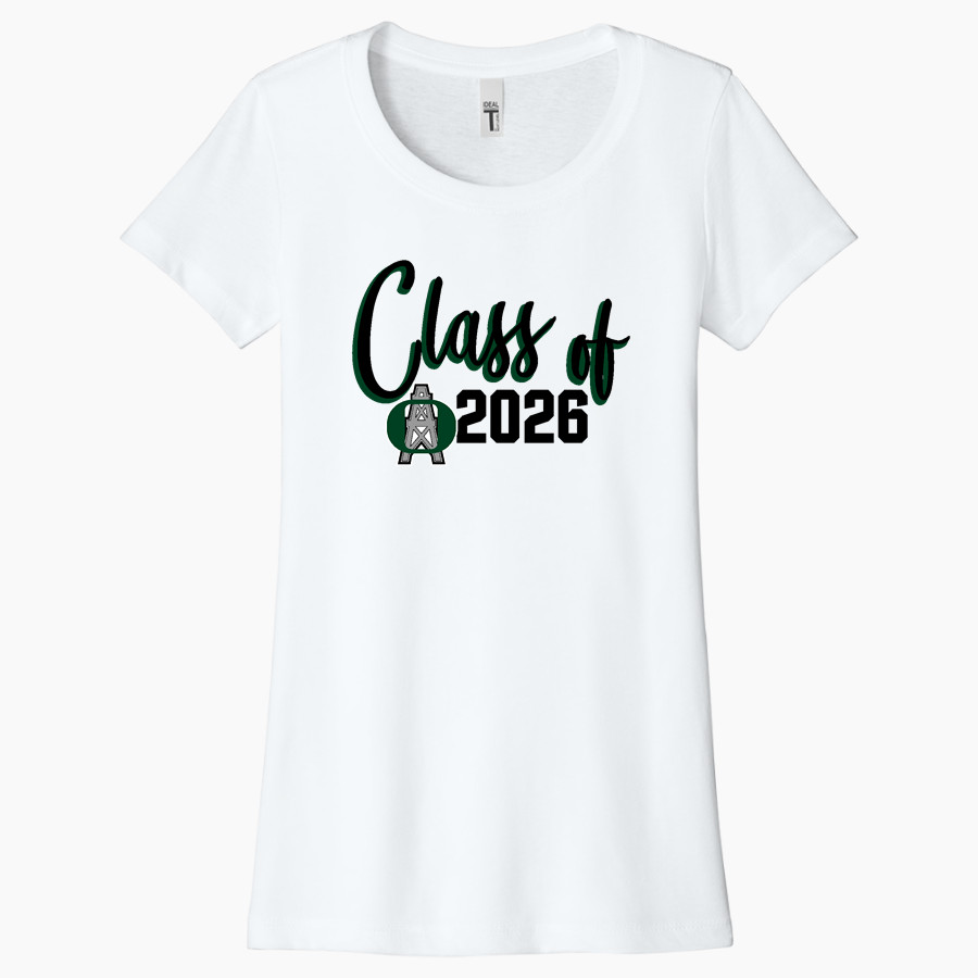 CENTRAL PLAINS HIGH SCHOOL OILERS <span class="pdp-name-mascot">CENTRAL PLAINS - CLAFLIN OILERS</span> Next Level Apparel Women's Ideal Tee