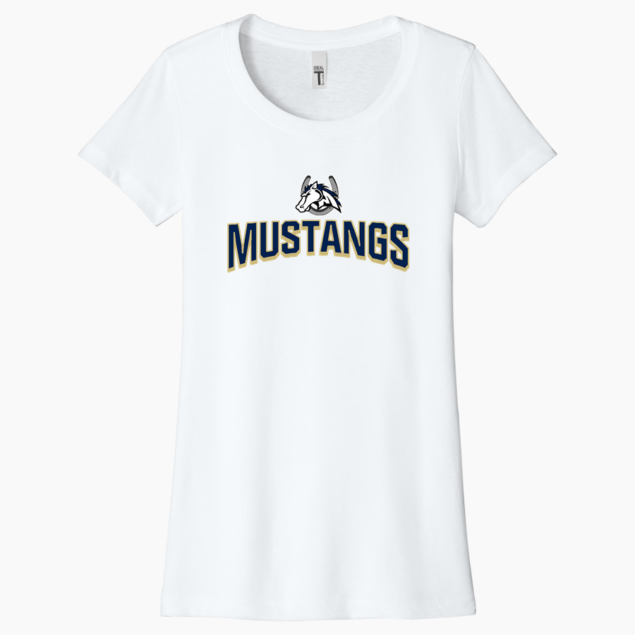 Martinsville Mustangs Mustangs <span class="pdp-name-mascot">Martinsville Mustangs</span> Next Level Apparel Women's Ideal Tee