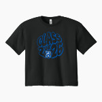 READING SENIOR HIGH SCHOOL BLUE DEVILS <span class="pdp-name-mascot">READING BLUE DEVILS</span> Next Level Apparel Women's Ideal Crop Top Front Thumbnail