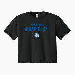 BRIAR CLIFF Chargers <span class="pdp-name-mascot">BRIAR CLIFF Chargers</span> Next Level Apparel Women's Ideal Crop Top Front Thumbnail