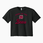 NEW BERN HIGH SCHOOL BEARS <span class="pdp-name-mascot">NEW BERN BEARS</span> Next Level Apparel Women's Ideal Crop Top Front Thumbnail