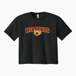 KALIDA HIGH SCHOOL WILDCATS <span class="pdp-name-mascot">KALIDA WILDCATS</span> Next Level Apparel Women's Ideal Crop Top Front Thumbnail