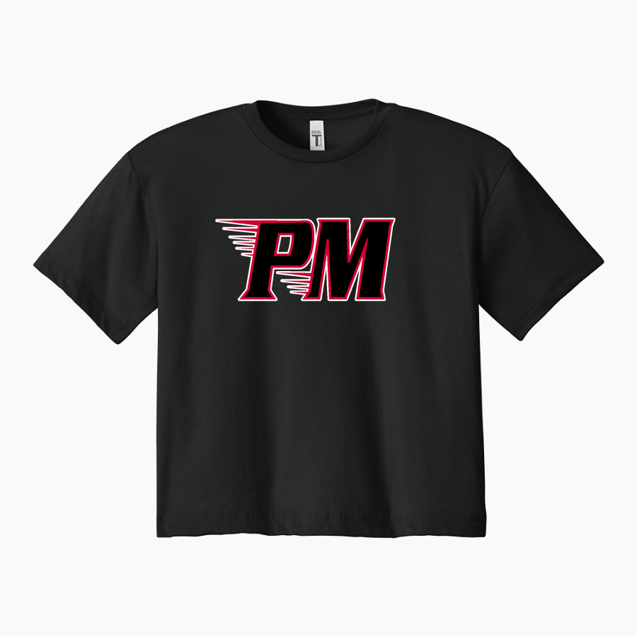 PATCHOGUE-MEDFORD Official Store of the Raiders <span class="pdp-name-mascot">PATCHOGUE - MEDFORD RAIDERS</span> Next Level Apparel Women's Ideal Crop Top