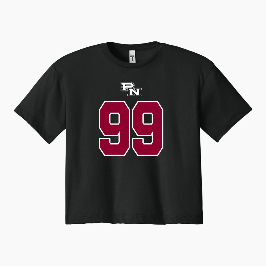 PLAINFIELD NORTH HIGH SCHOOL TIGERS <span class="pdp-name-mascot">PLAINFIELD NORTH TIGERS</span> Next Level Apparel Women's Ideal Crop Top