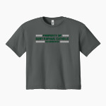 Saint Raphael Catholic Guardians <span class="pdp-name-mascot">Saint Raphael Catholic Guardians</span> Next Level Apparel Women's Ideal Crop Top Front Thumbnail