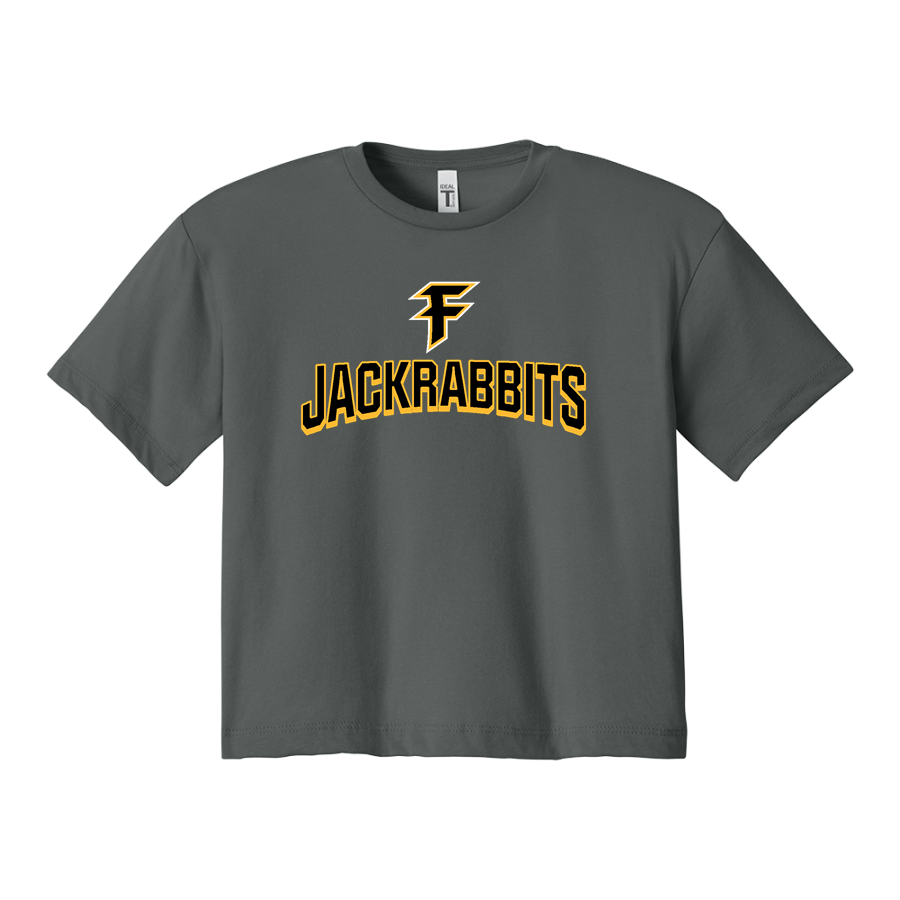 FORNEY HIGH SCHOOL JACKRABBITS <span class="pdp-name-mascot">FORNEY JACKRABBITS</span> Next Level Apparel Women's Ideal Crop Top
