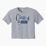 Lawrence University Vikings Online Store <span class="pdp-name-mascot">Lawrence</span> Next Level Apparel Women's Ideal Crop Top Front Thumbnail