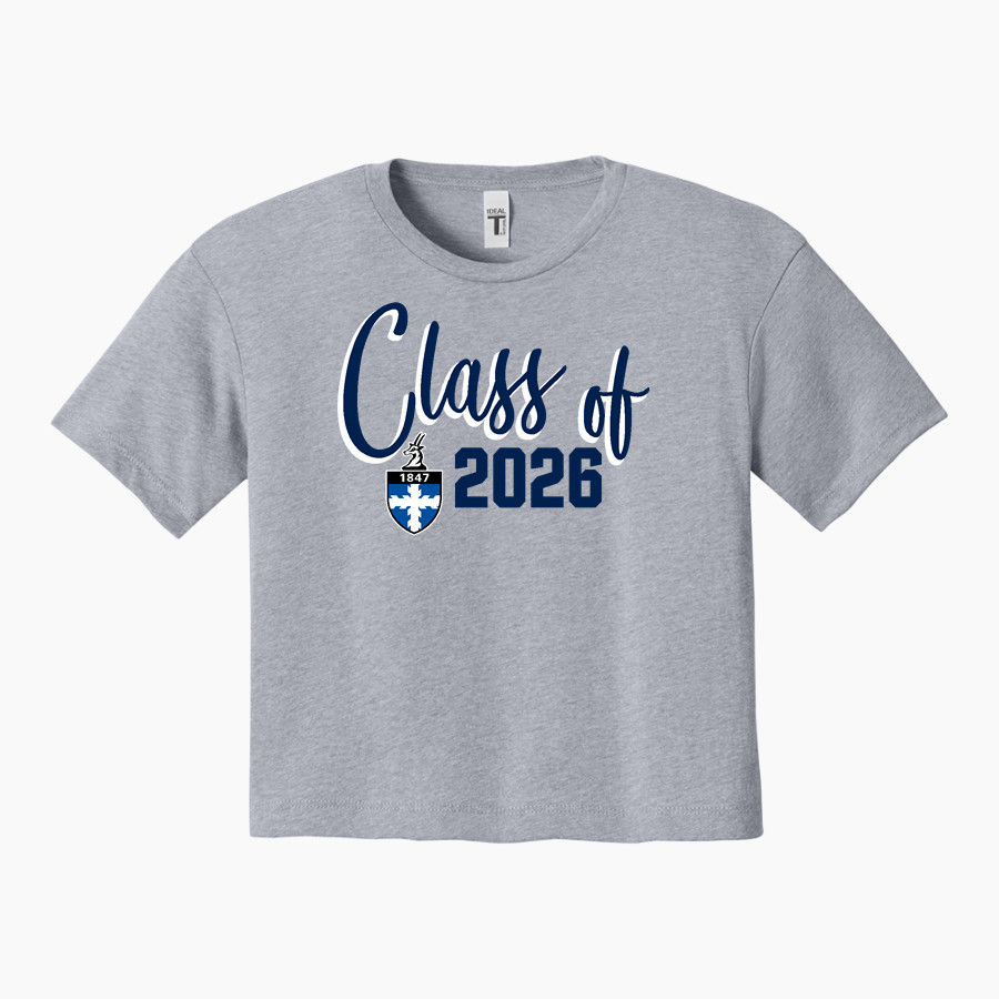 Lawrence University Vikings Online Store <span class="pdp-name-mascot">Lawrence</span> Next Level Apparel Women's Ideal Crop Top