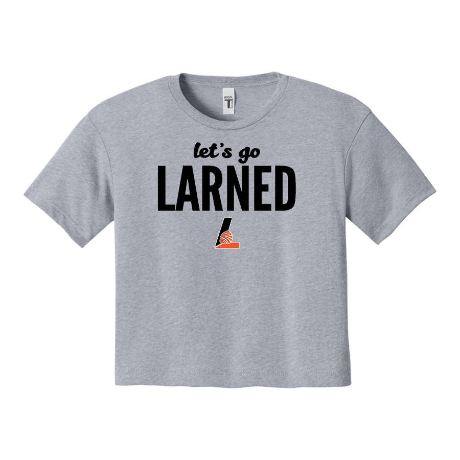 LARNED HIGH SCHOOL INDIANS <span class="pdp-name-mascot">LARNED INDIANS</span> Next Level Apparel Women's Ideal Crop Top