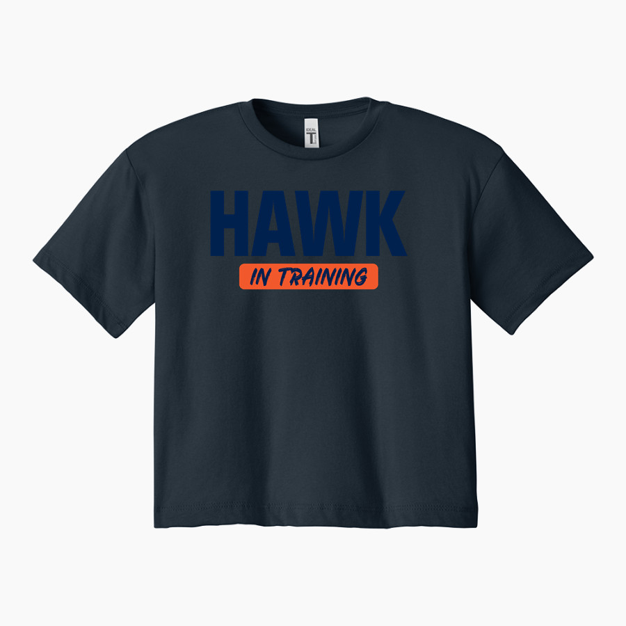 GALLATIN COUNTY HIGH SCHOOL HAWKS <span class="pdp-name-mascot">GALLATIN COUNTY HAWKS</span> Next Level Apparel Women's Ideal Crop Top