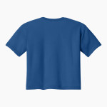 HIWASSEE DAM HIGH SCHOOL EAGLES <span class="pdp-name-mascot">HIWASSEE DAM EAGLES</span> Next Level Apparel Women's Ideal Crop Top Back Thumbnail