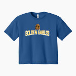 Galway Golden Eagles <span class="pdp-name-mascot">Galway Golden Eagles</span> Next Level Apparel Women's Ideal Crop Top Front Thumbnail