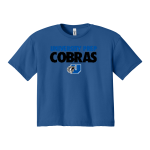 University Prep Cobras <span class="pdp-name-mascot">University Prep Cobras</span> Next Level Apparel Women's Ideal Crop Top Front Thumbnail