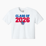 PACE HIGH SCHOOL PATRIOTS <span class="pdp-name-mascot">PACE PATRIOTS</span> Next Level Apparel Women's Ideal Crop Top Front Thumbnail