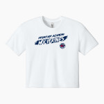 Frontier Academy Wolverines <span class="pdp-name-mascot">Frontier Academy Wolverines</span> Next Level Apparel Women's Ideal Crop Top Front Thumbnail