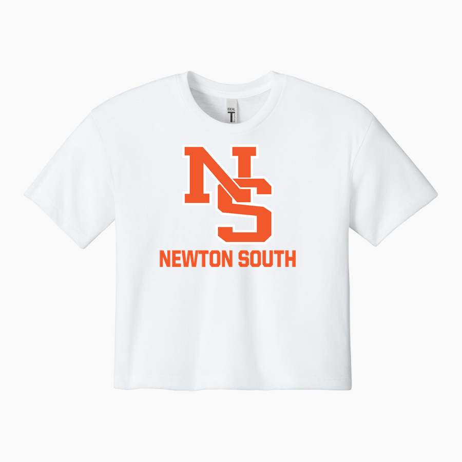 NEWTON SOUTH HIGH SCHOOL LIONS <span class="pdp-name-mascot">NEWTON SOUTH LIONS</span> Next Level Apparel Women's Ideal Crop Top