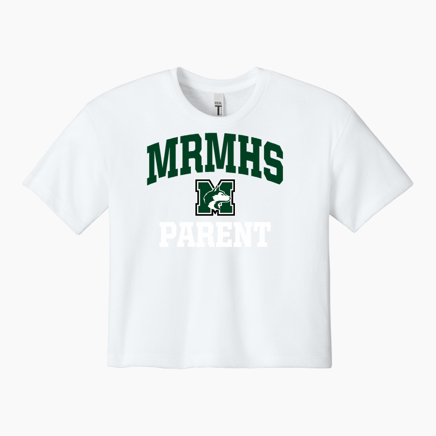 MONADNOCK REGIONAL MIDDLE HIGH SCHOOL HUSKIES <span class="pdp-name-mascot">MONADNOCK REGIONAL HUSKIES</span> Next Level Apparel Women's Ideal Crop Top