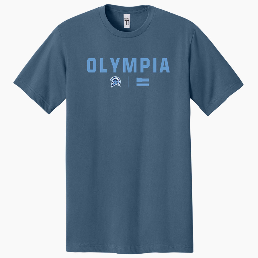 OLYMPIA HIGH SCHOOL SPARTANS <span class="pdp-name-mascot">OLYMPIA SPARTANS</span> Next Level Apparel Men's Ideal Jersey Tee