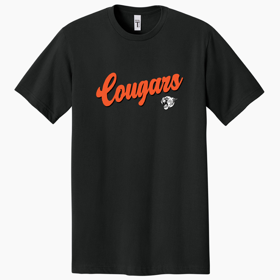 ESCONDIDO HIGH SCHOOL COUGARS <span class="pdp-name-mascot">ESCONDIDO COUGARS</span> Next Level Apparel Men's Ideal Jersey Tee
