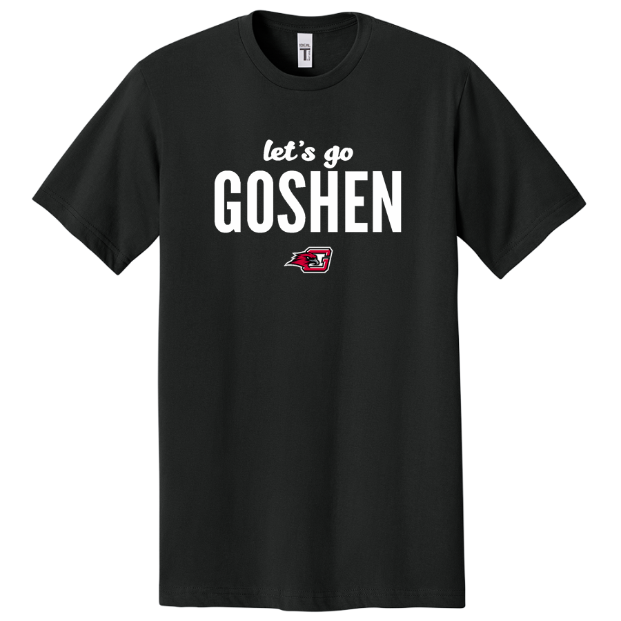 Goshen RedHawks <span class="pdp-name-mascot">Goshen RedHawks</span> Next Level Apparel Men's Ideal Jersey Tee
