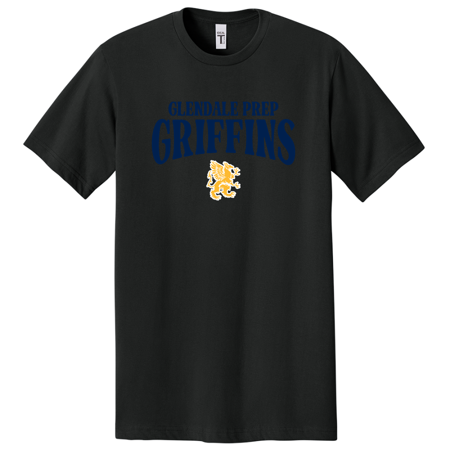 Glendale Prep Griffins <span class="pdp-name-mascot">Glendale Prep Griffins</span> Next Level Apparel Men's Ideal Jersey Tee