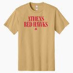ATHENS HIGH SCHOOL RED HAWKS <span class="pdp-name-mascot">ATHENS RED HAWKS</span> Next Level Apparel Men's Ideal Jersey Tee Front Thumbnail