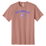 Collinsville Kahoks <span class="pdp-name-mascot">Collinsville Kahoks</span> Next Level Apparel Men's Ideal Jersey Tee Front Thumbnail