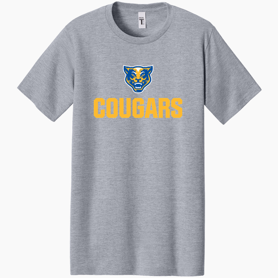 Greenfield Central Cougars Online Store <span class="pdp-name-mascot">Greenfield-Central Cougars</span> Next Level Apparel Men's Ideal Jersey Tee