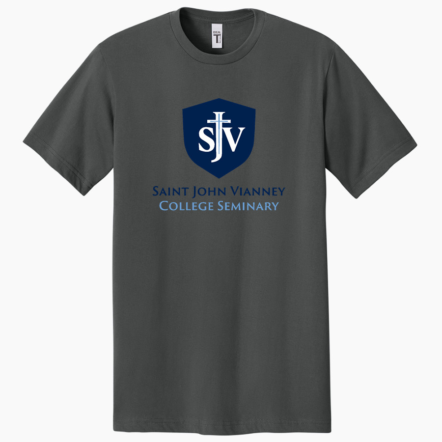 Saint John Vianney Saint John Vianney <span class="pdp-name-mascot">Saint John Vianney College Seminary</span> Next Level Apparel Men's Ideal Jersey Tee