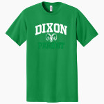 DIXON HIGH SCHOOL RAMS <span class="pdp-name-mascot">DIXON RAMS</span> Next Level Apparel Men's Ideal Jersey Tee Front Thumbnail