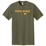 PRINCE GEORGE HIGH SCHOOL ROYALS <span class="pdp-name-mascot">PRINCE GEORGE ROYALS</span> Next Level Apparel Men's Ideal Jersey Tee Front Thumbnail